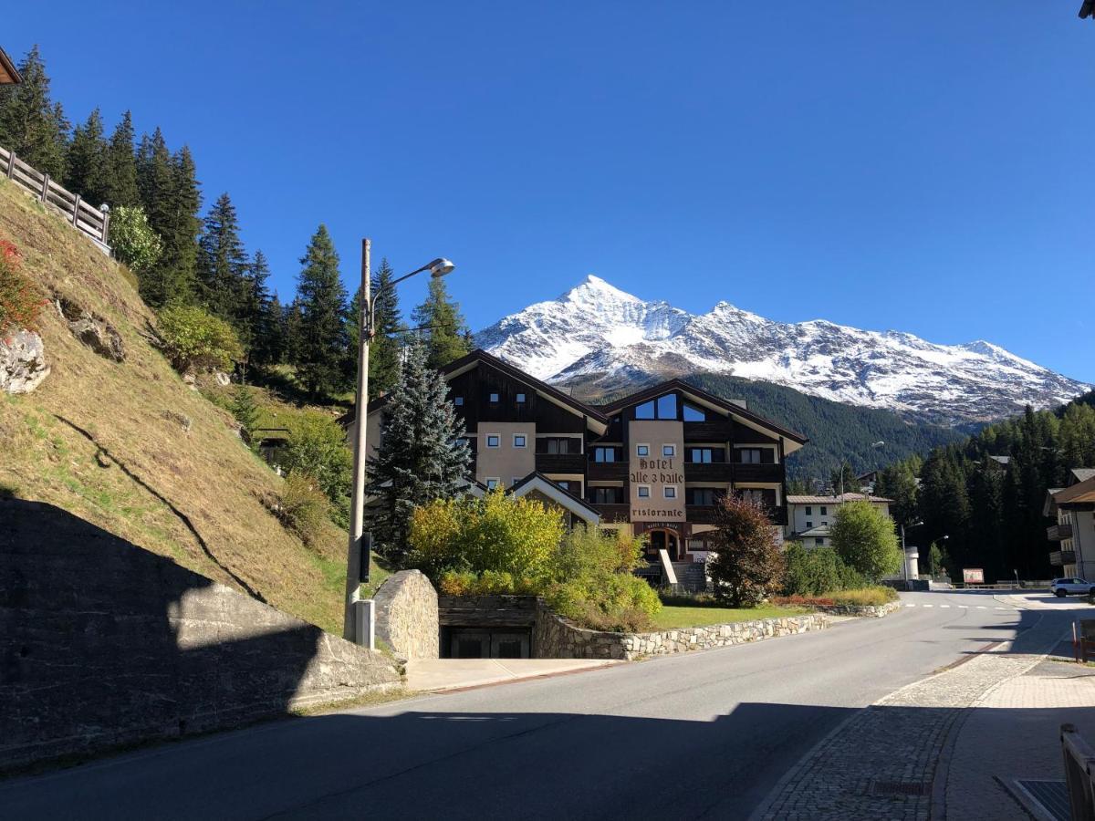 Hotel Alle Tre Baite Santa Caterina Valfurva Kültér fotó