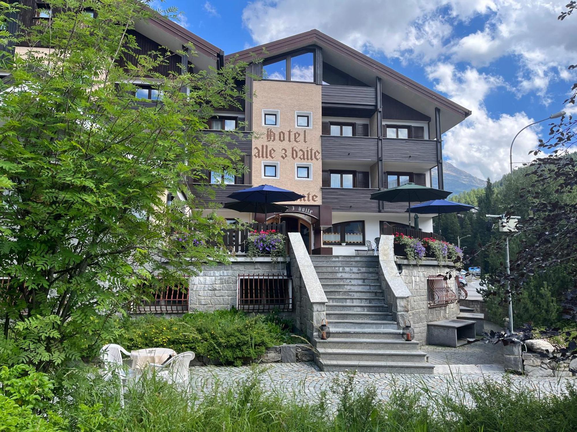 Hotel Alle Tre Baite Santa Caterina Valfurva Kültér fotó